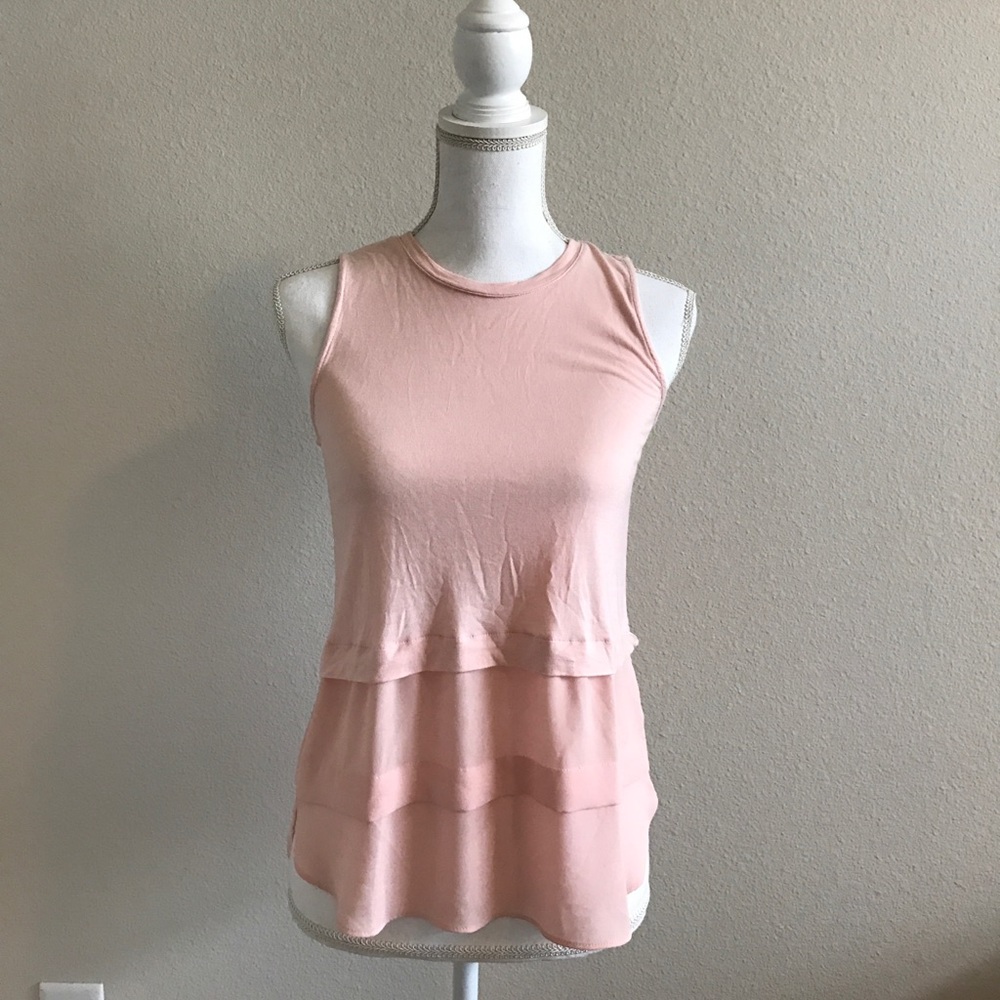 Blush Loft Sleeveless Shirt
