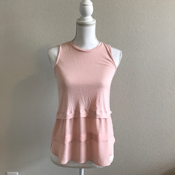 Blush Loft Sleeveless Shirt - Picture 1 of 3