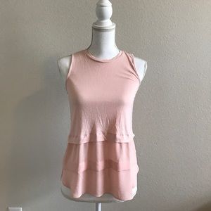 Blush Loft Sleeveless Shirt
