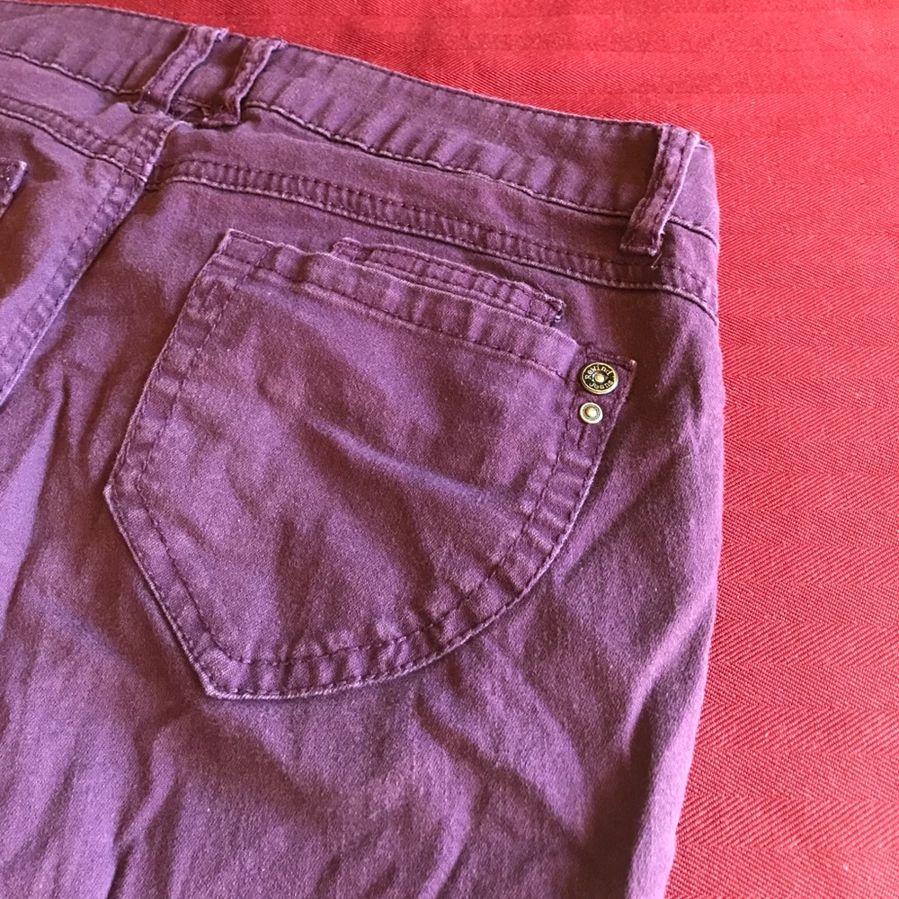 Purple Skinny Jean