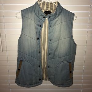 ByCorpus puffer denim vest