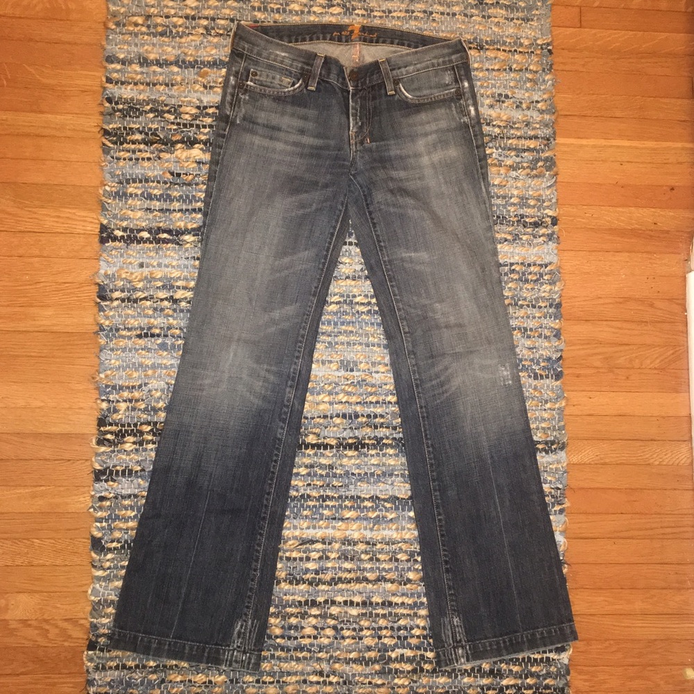 7 For All Mankind Stove Pipe Jeans