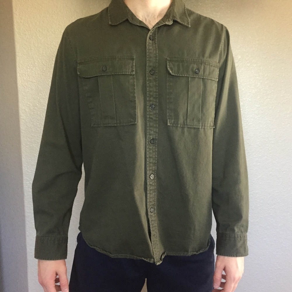 Green Dress Shirt