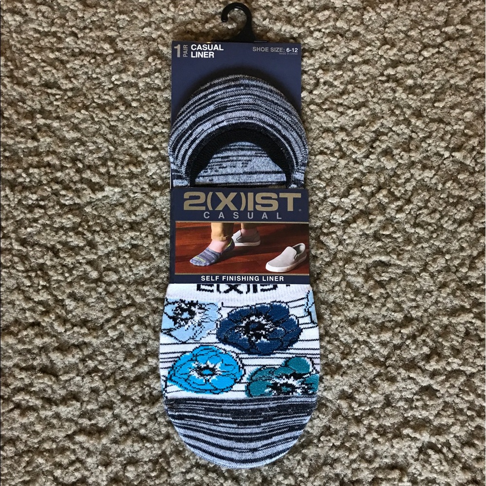 2(X)IST Casual Liner Socks