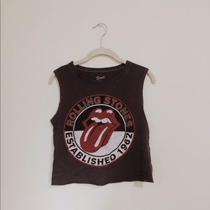 Forever 21 rolling stone tank top