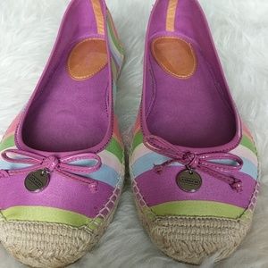 Coach "Royce Hamptons Weekend" espadrilles sz 9