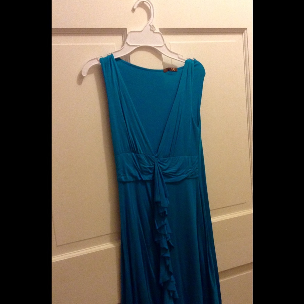 Aqua Blue juniors casual dress