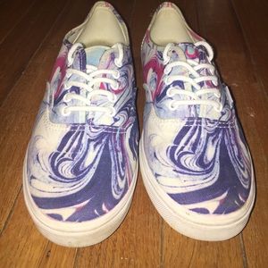 Vans Authentic Lo Pro Marble Trainers