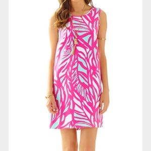 Lilly Pulitzer Sabrina Shift Dress Capri Pink