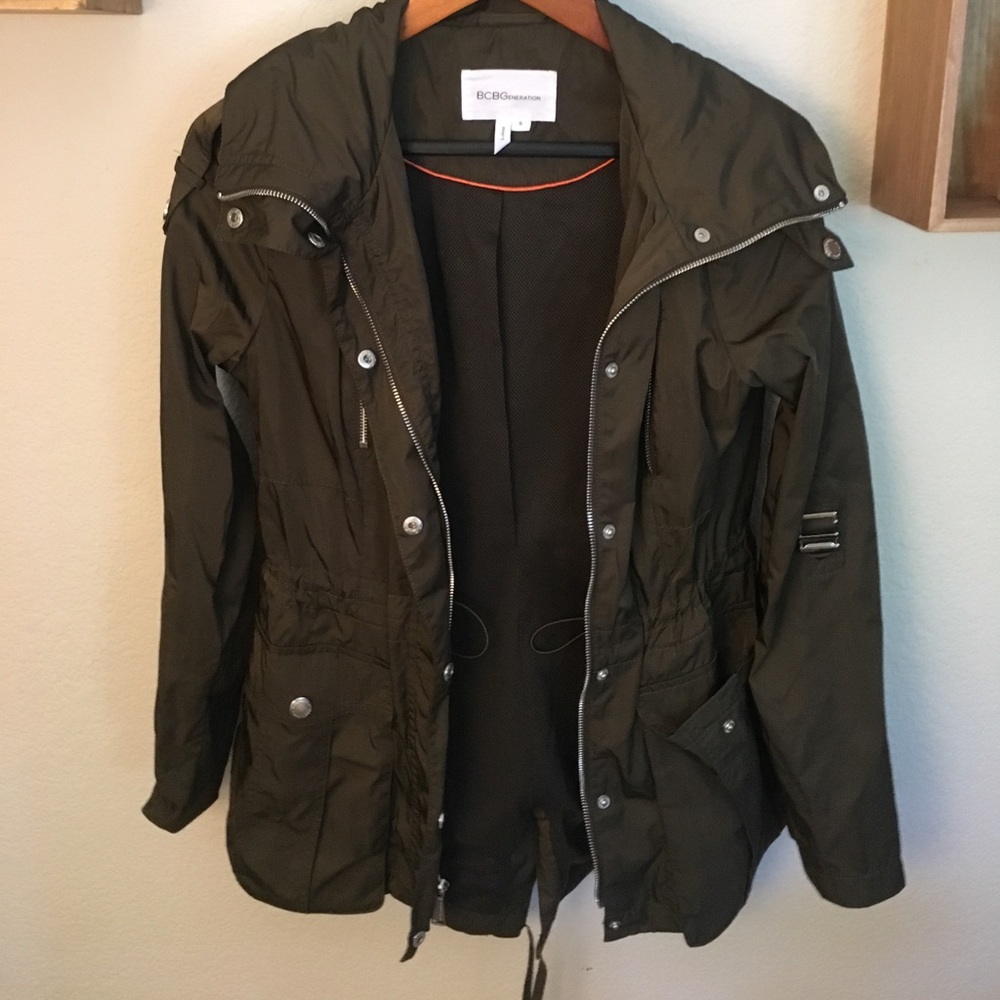 BCBG utility jacket