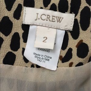J. Crew Dresses - JCrew Leopard Print Tunic Dress J. Crew Dresses - JCrew Leopard Print Tunic Dress
