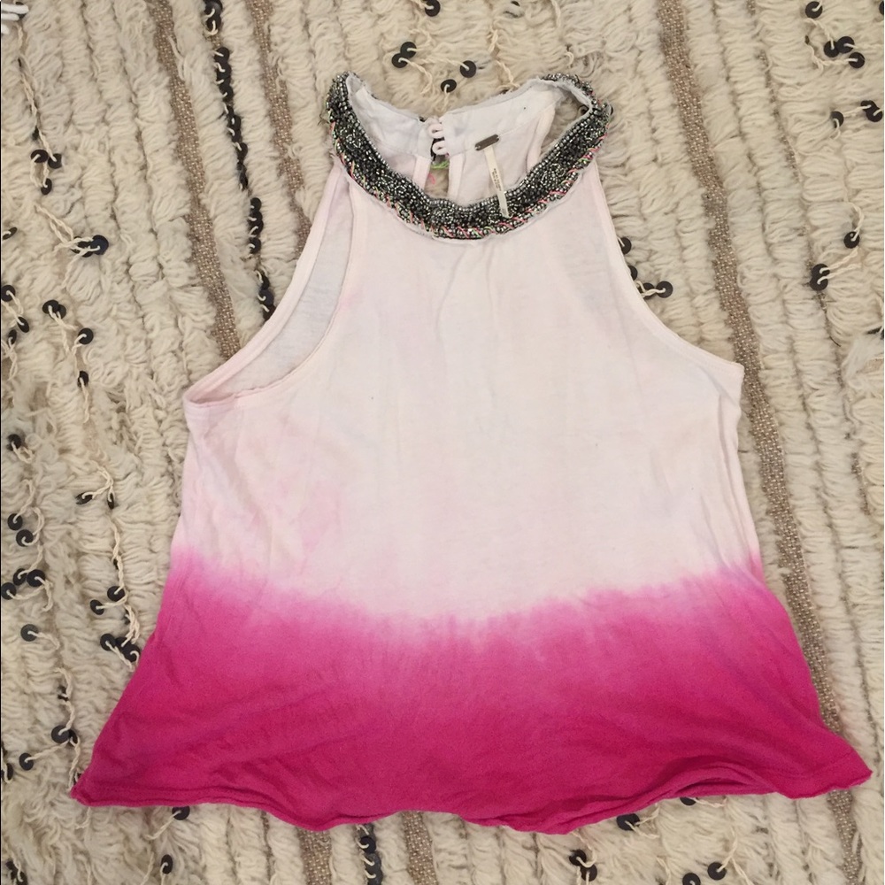 Free People dip dyed top