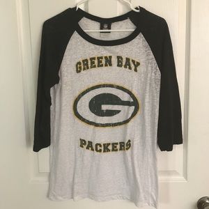 Green Bay Packers 3/4 Sleeve Tee