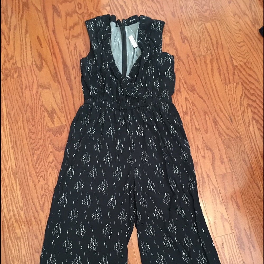 Madewell Black jumpsuit size 10