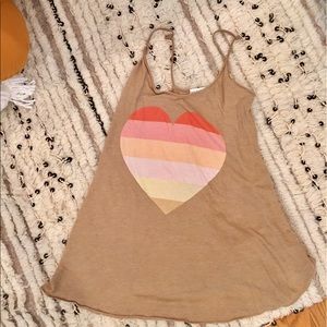 Wild fox lovers heart mini dress