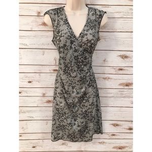 🎀Vintage Style F21 Black & White Flowers Dress🎀