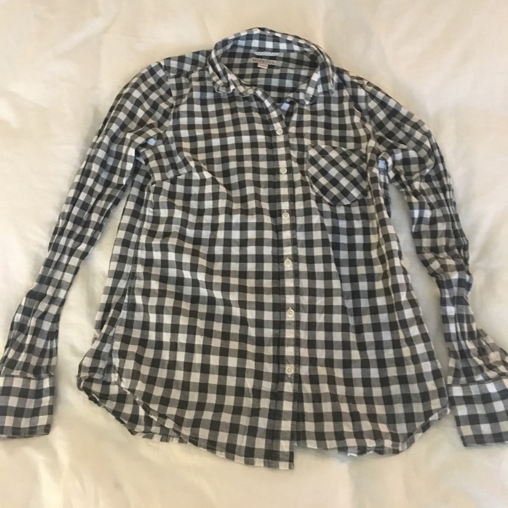 Gingham Button-Down