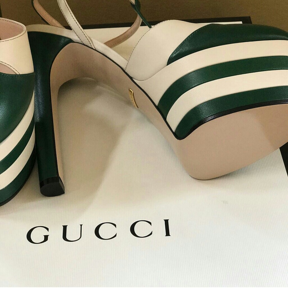 Gucci Platform Multi Angel Heels - Picture 3 of 4