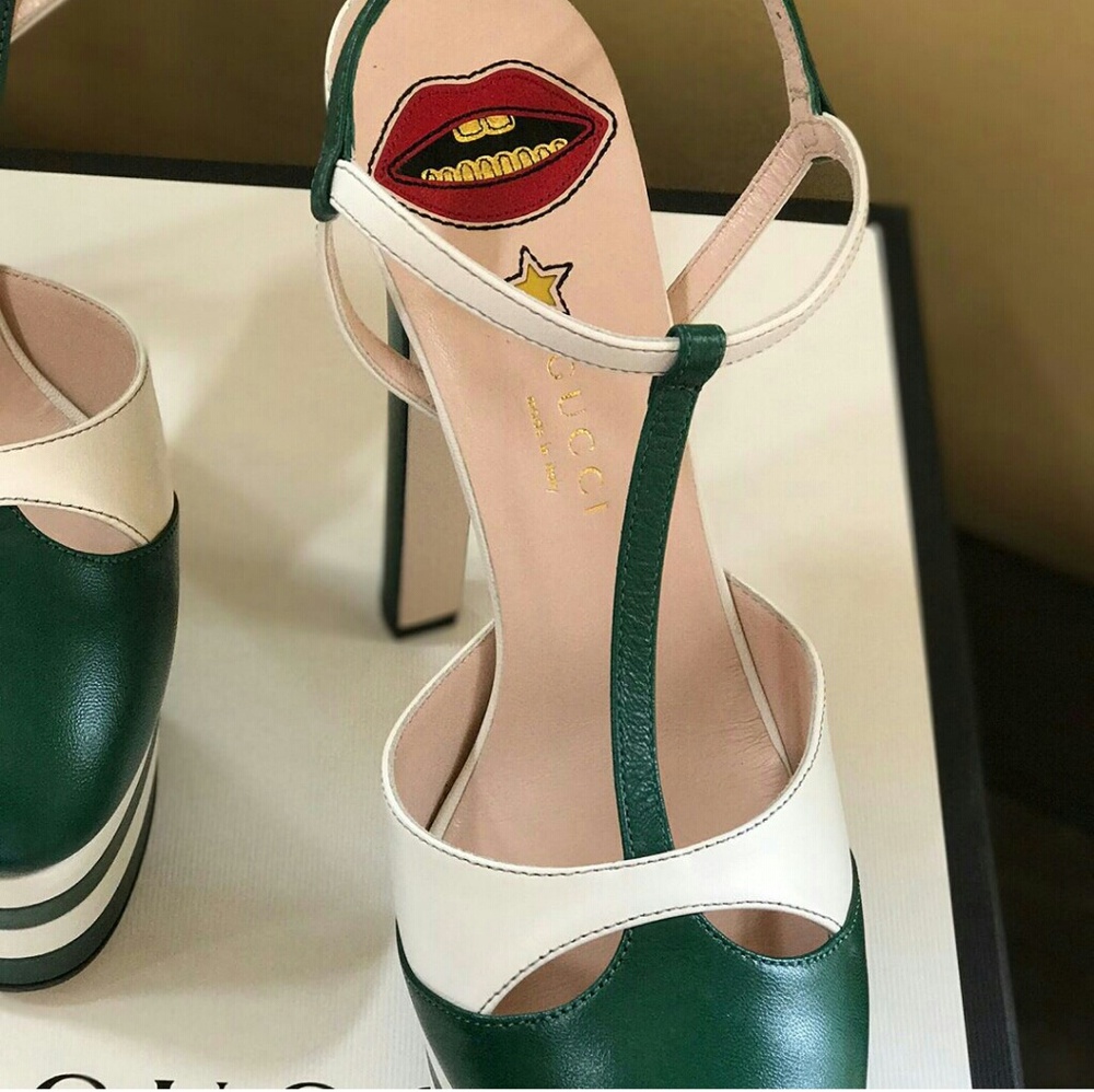 Gucci Platform Multi Angel Heels - Picture 4 of 4