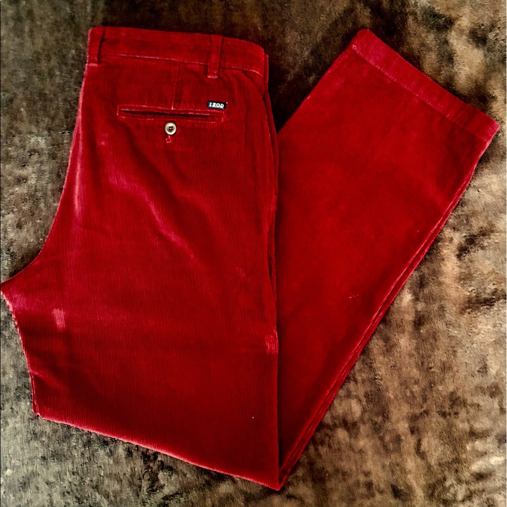 IZOD MENS CORDUROY DRESS PANTS