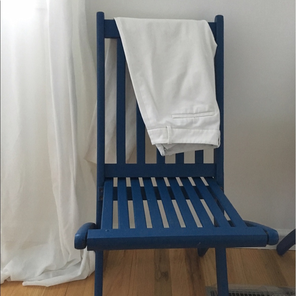 Cynthia Rowley white ankle pants