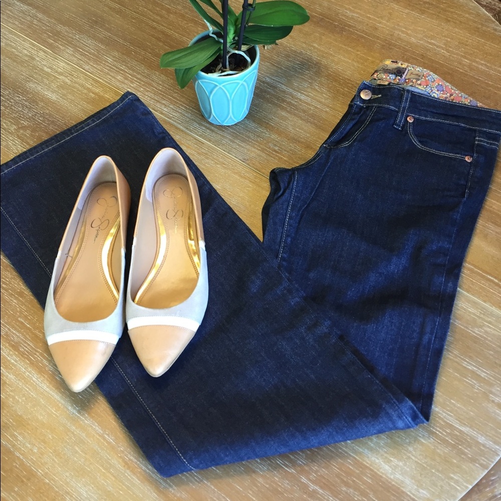 Paige Bentley wide leg jeans