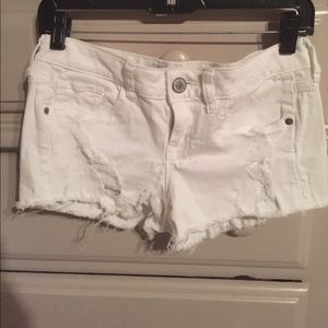 White Shorts