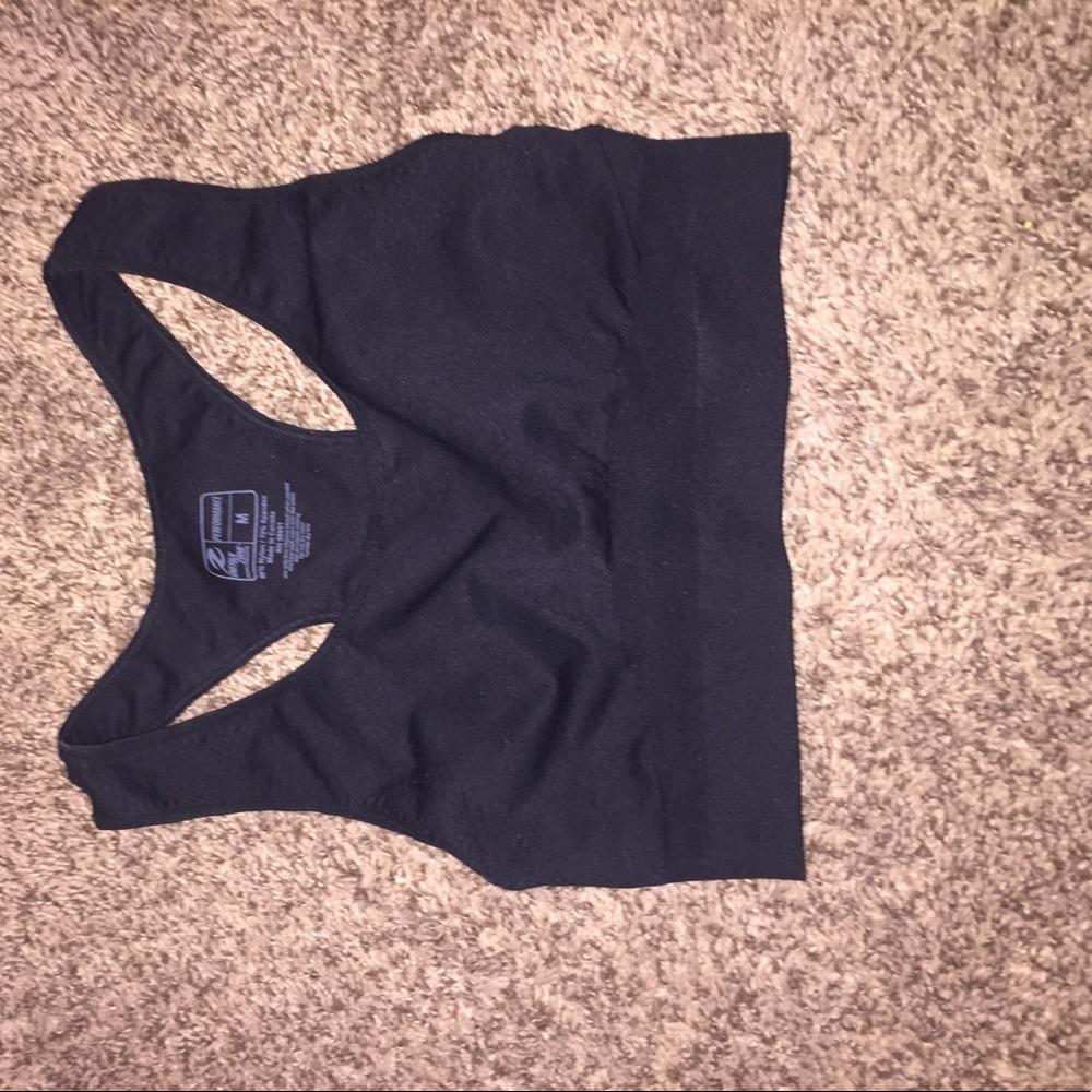 Black Energy Zone Sports Bra