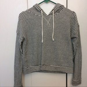 Forever 21 Striped Hoodie