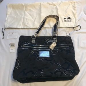 Coach Purse with Dust Cover