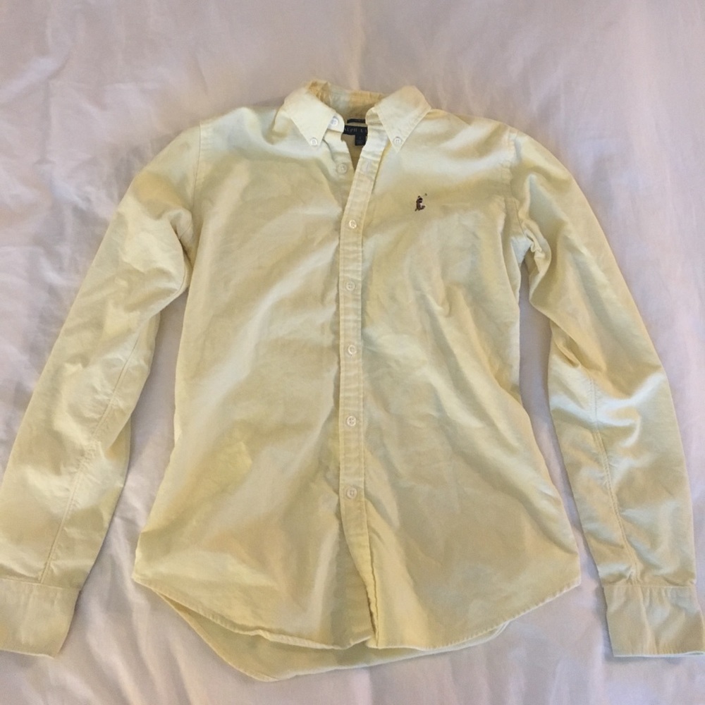 Polo Ralph Lauren Pale Yellow Button-Down