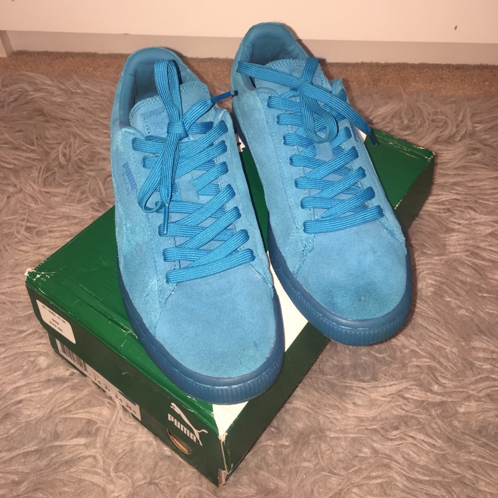 Puma Suede | Atomic Blue - Picture 2 of 3