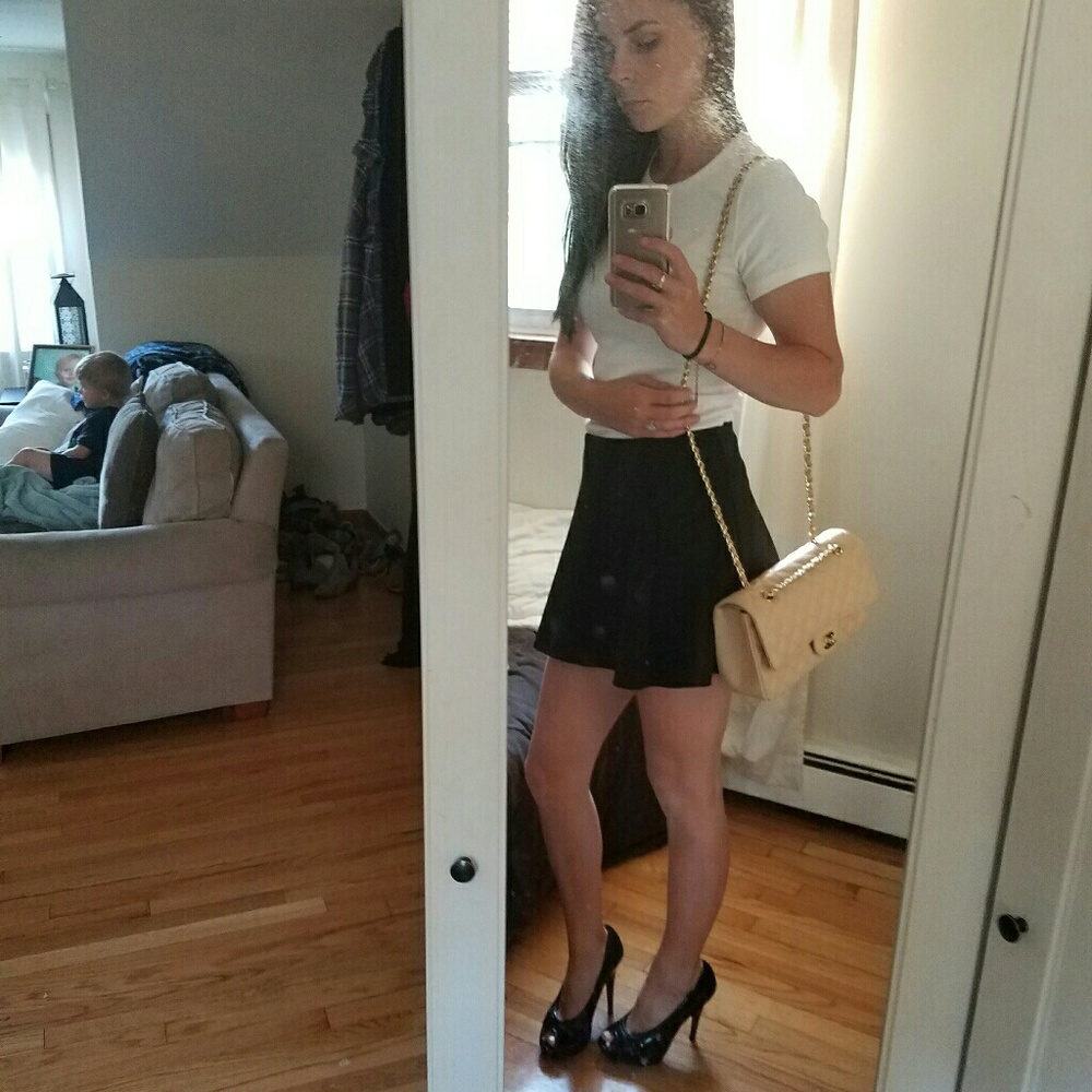 SANS SOUCI BLACK SKIRT