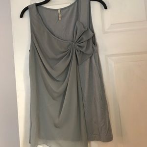 Beautiful grey/green tank top.