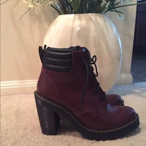 Stylish Dr. Martins Heels "Persephone" Buttero