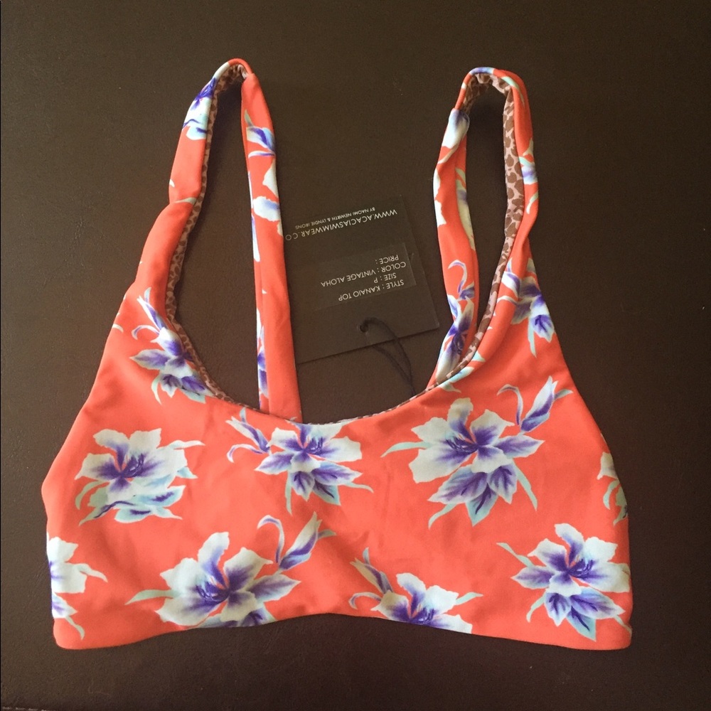 Acacia Swimwear Vintage Aloha Kanaio Top