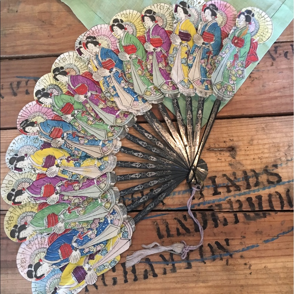 Vintage Asian Fan.