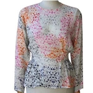 Tanya Taylor Silk Blouse