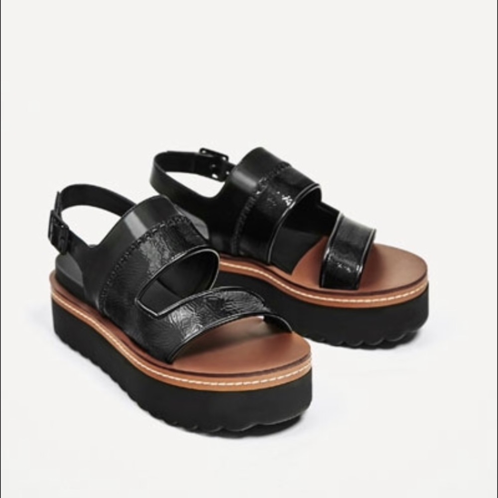 Zara Platform Wedges