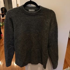 Gray Balenciaga Sweater
