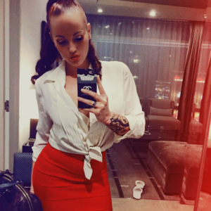 Romeo & Juliet Couture Bandage Mini skirt