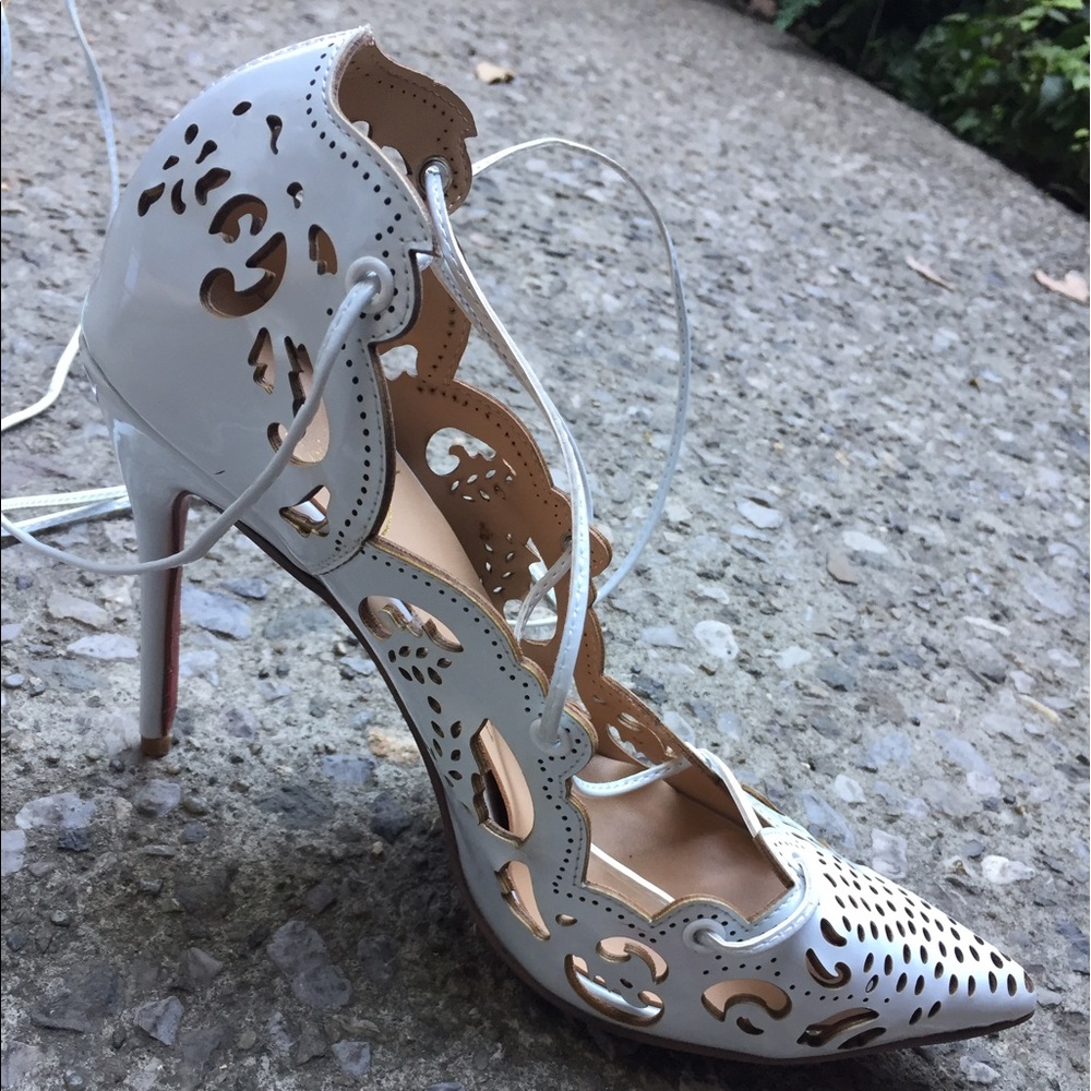 SOLD Christian Louboutin Impera Lace Up
