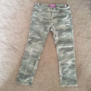 Camo Cropped jeans