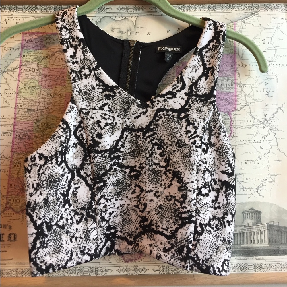 Express Crop - Zip Back (Price Firm)