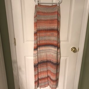 Bright summer maxi skirt