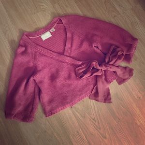 ✨Romantic Crop Sweater from Anthropologie✨