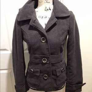 Gray Jack Hooded Jacket Size S NWOT