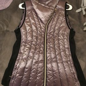 Purple metallic vest