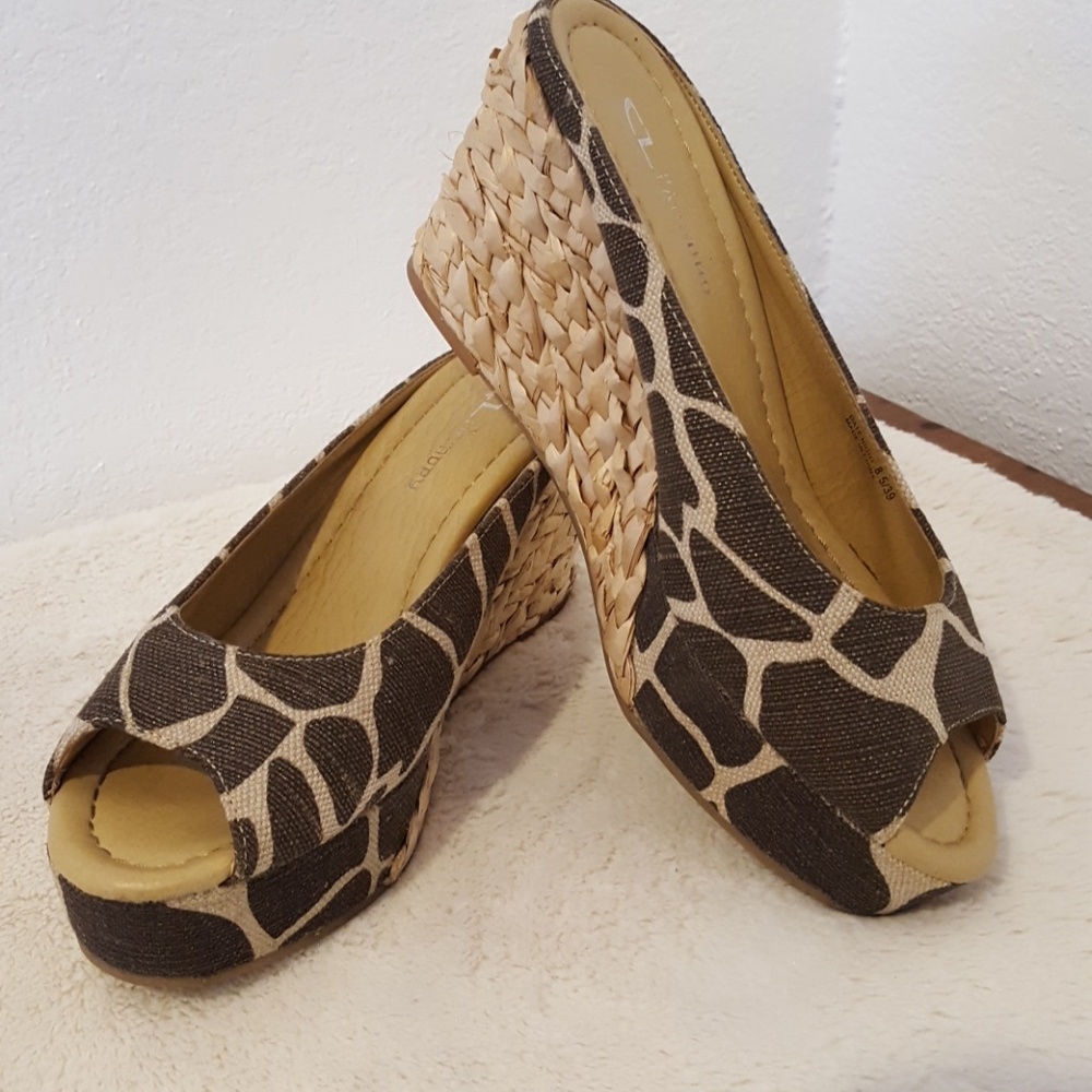 Giraffe style shoes.