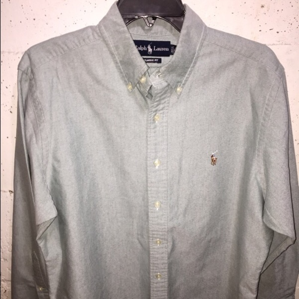 Oxford Polo Ralph Lauren Button Down Shirt!